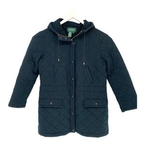 Ralph Lauren Quilted Black Jacket